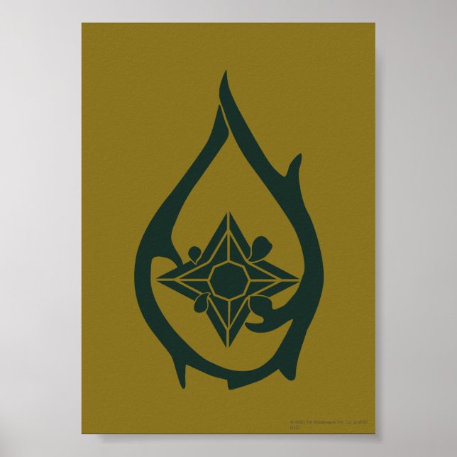 TAURIEL™ Drop-Symbol Poster (Vorne)