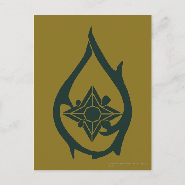 TAURIEL™ Drop-Symbol Postkarte (Vorderseite)