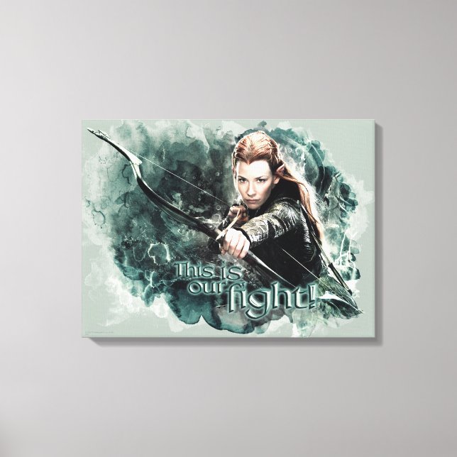 TAURIEL™ - This Is Our Fight Leinwanddruck (Vorderseite)