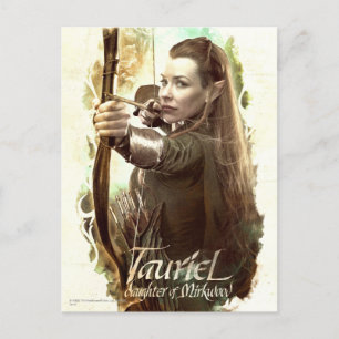 TAURIEL™ Tochter von Mirkwood Postkarte