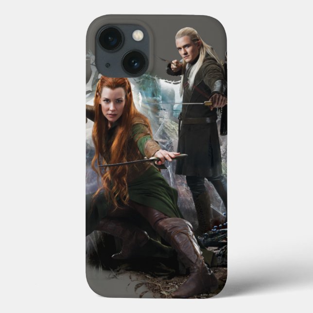 TAURIEL™ und LEGOLAS GREENLEAF™ Graphic Case-Mate iPhone Hülle (Rückseite)
