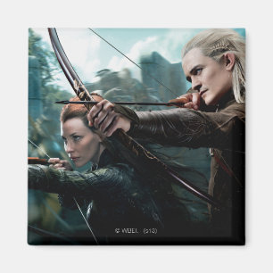 TAURIEL™ und LEGOLAS GREENLEAF™ Movie Poster Magnet