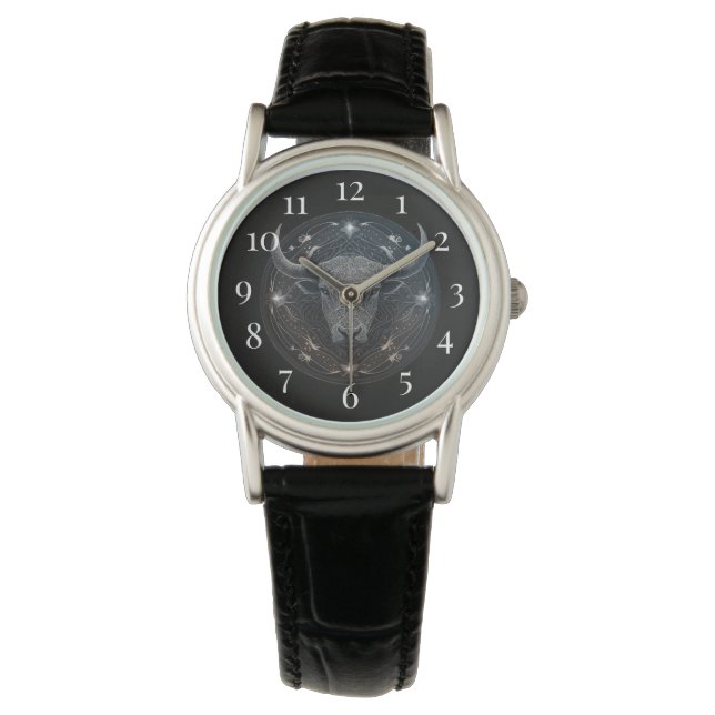 Taurus (20. April bis 20. Mai) Armbanduhr (Vorderseite)