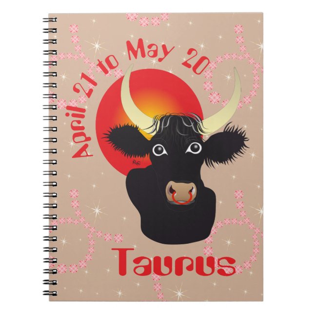 Taurus 21. April bis 20. Mai Notizblock (Vorderseite)