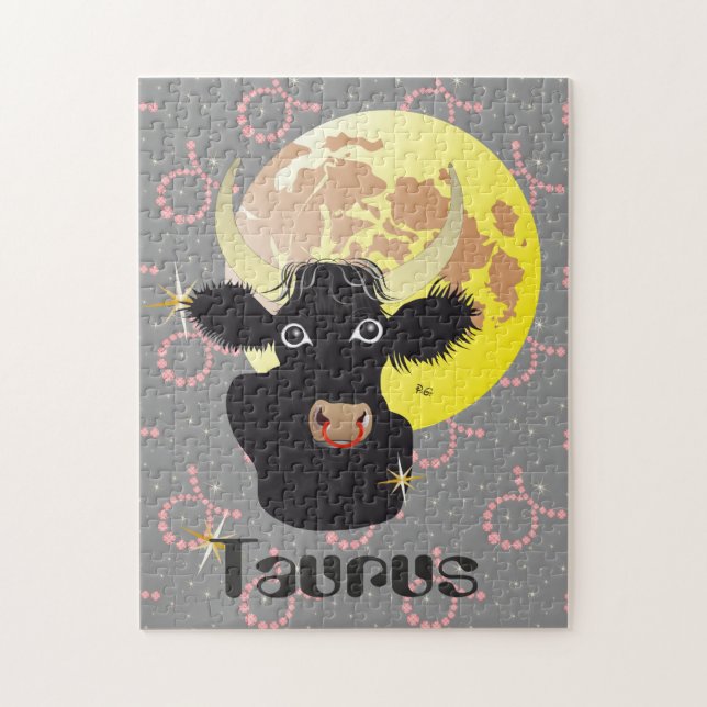 Taurus 21. April bis 20. Mai Puzzle (Vertikal)