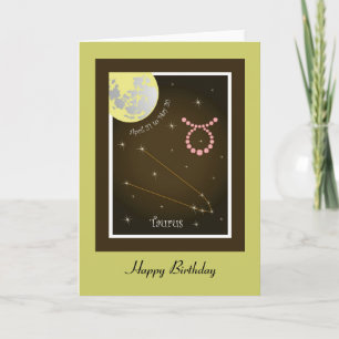 Taurus April 21 to May 20 Karte