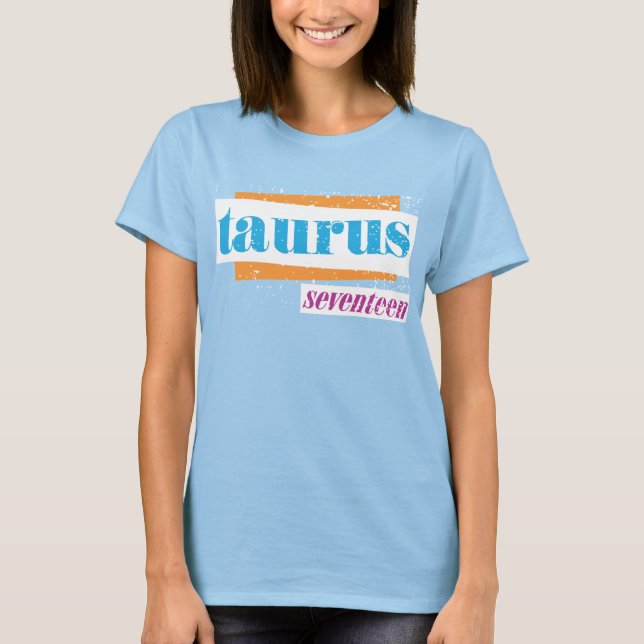 Taurus Aqua T-Shirt (Vorderseite)