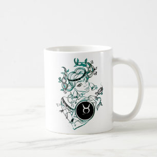 Taurus Art Deco Lady Kaffeetasse