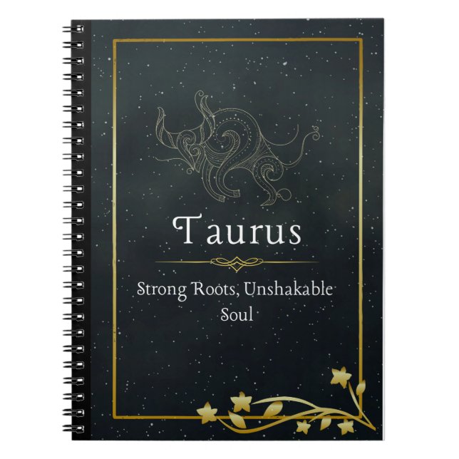 Taurus - Astrologie Journal for Taurus Lovers Notizblock (Vorderseite)
