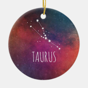 Taurus Astrologie Keramikornament