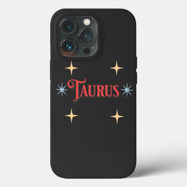 Taurus Astrologisches Zeichen Case-Mate iPhone Hülle (Rückseite)
