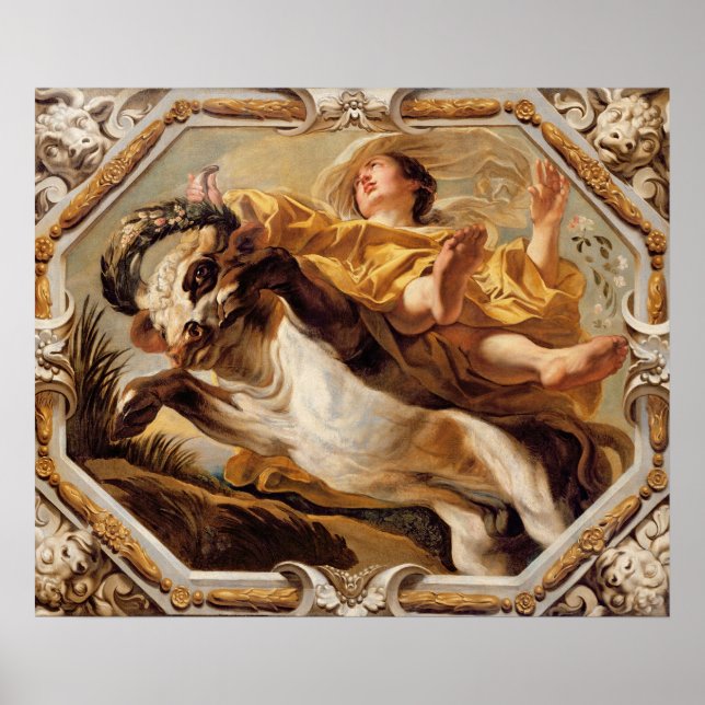 Taurus, aus den Zeichen des Göttlichen Poster (Vorne)