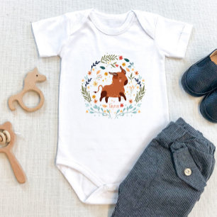 Taurus Baby - Adorable & Stubborn - Zodiac Apparel Strampler
