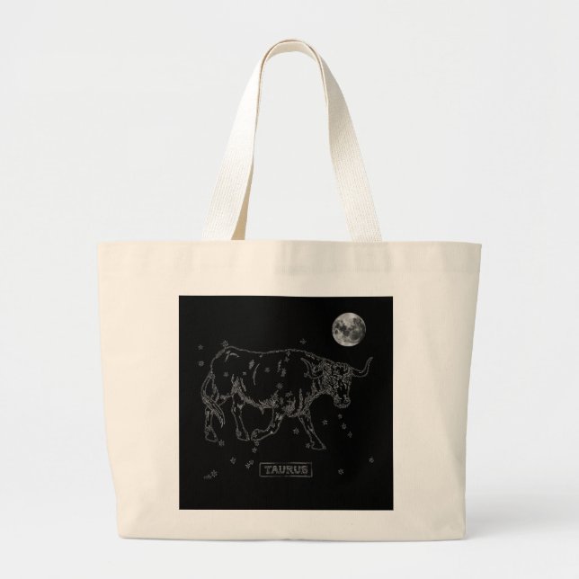 Taurus Bag Jumbo Stoffbeutel (Vorne)