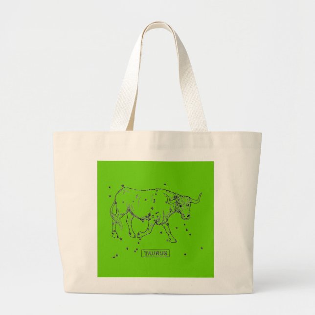 Taurus Bag Jumbo Stoffbeutel (Vorne)