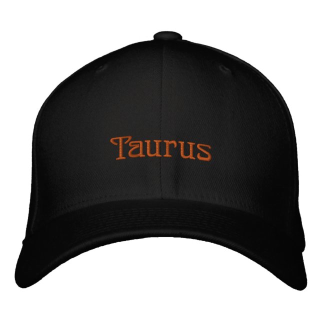 TAURUS BESTICKTE KAPPE (Vorderseite)