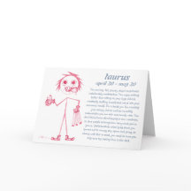 Taurus [ - BitchScope - ] Geburtskarte