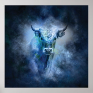 Taurus Bull Poster