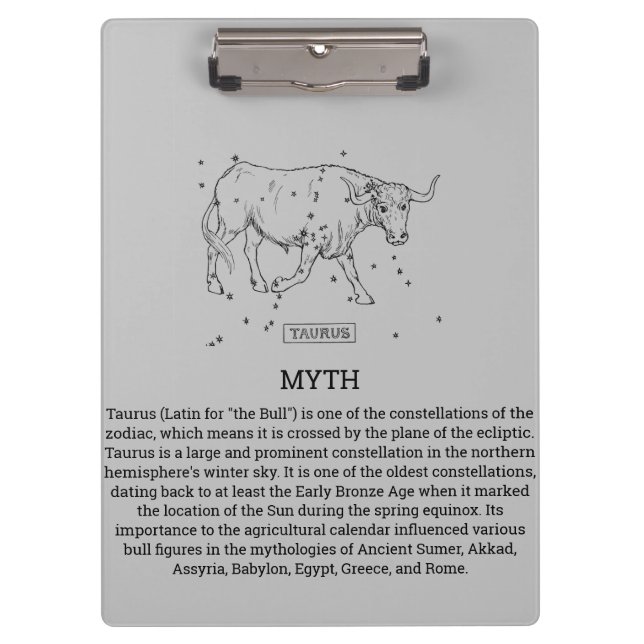 Taurus Clipboard Klemmbrett (Vorderseite)