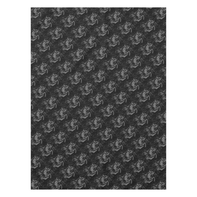 Taurus Constellation Hevelius Dekor 1690 Tischdecke (Vorderseite)