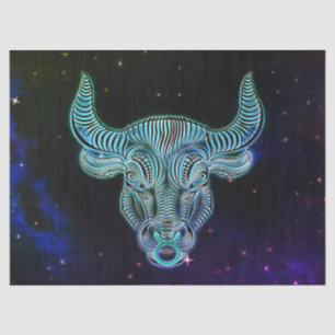 Taurus das Bull-Zodiaktpapier Seidenpapier