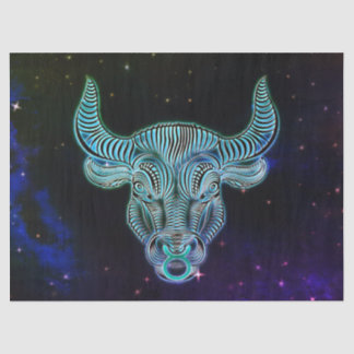 Taurus das Bull-Zodiaktpapier Seidenpapier