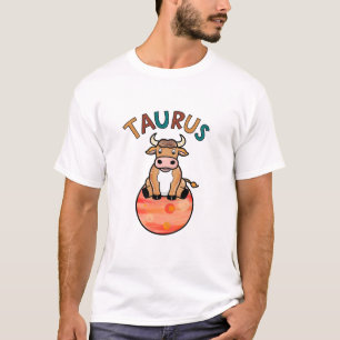 Taurus das niedliche Sternbild Bull zodiac T-Shirt
