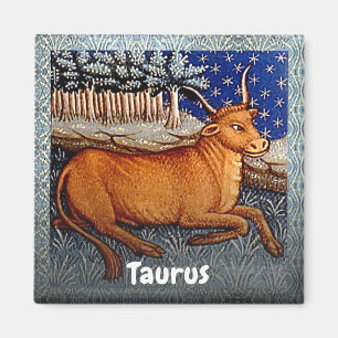 Taurus Die Bull Zodiac Sign Geburtstagsparty Magnet