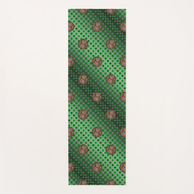 Taurus & Earth Rabbit Yogamatte (Vorderseite)