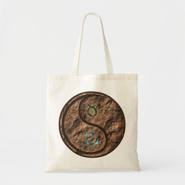 Taurus & Earth Snake Tragetasche (Vorne)
