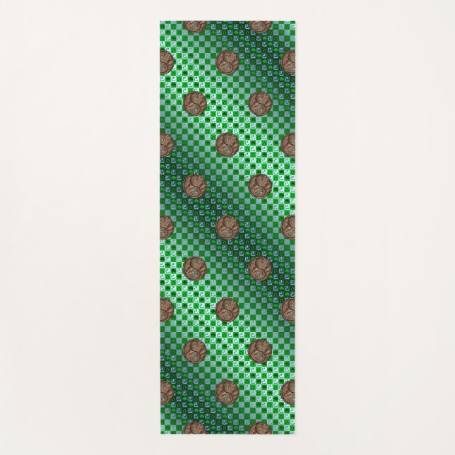 Taurus & Earth Snake Yogamatte (Vorderseite)