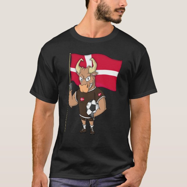 Taurus Fan Denmark T-Shirt (Vorderseite)