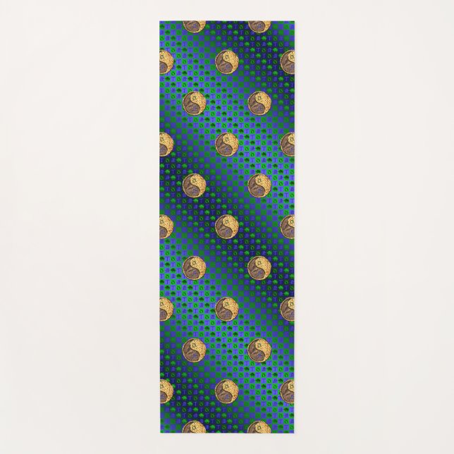 Taurus & Feuer Ox Yogamatte (Vorderseite)