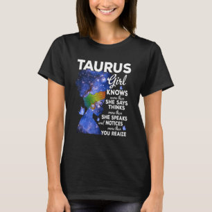 Taurus Girl Birthday Black Queen Sweet As Candy T-Shirt