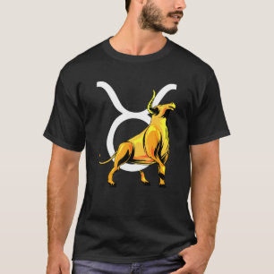 Taurus Horoskop Symbol Zodiac Zeichenkonstellation T-Shirt