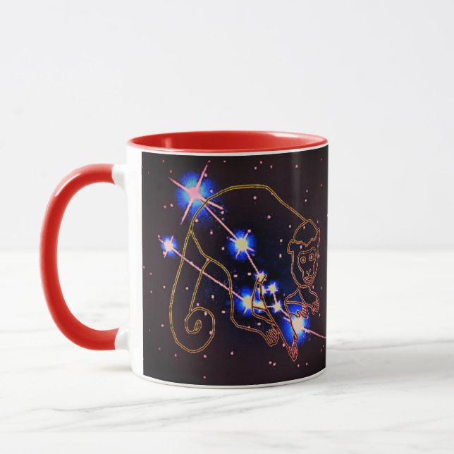 Taurus im Jahr des Affen Tasse (Links)