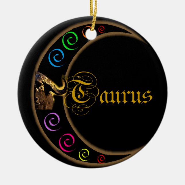 Taurus Keramikornament (Vorne)