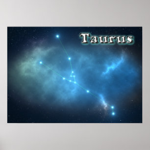 Taurus-Konstellation Poster