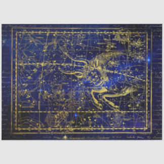 Taurus-Konstellationspapier Seidenpapier