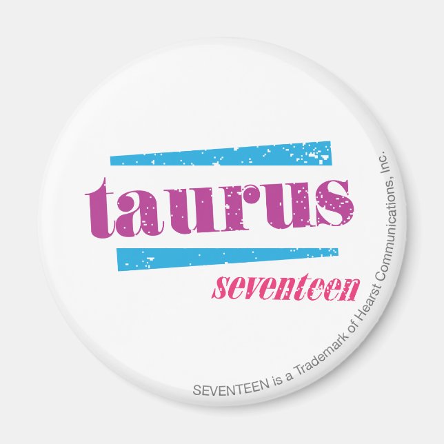 Taurus Lila Magnet (Vorne)
