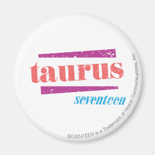 Taurus LtPink Magnet