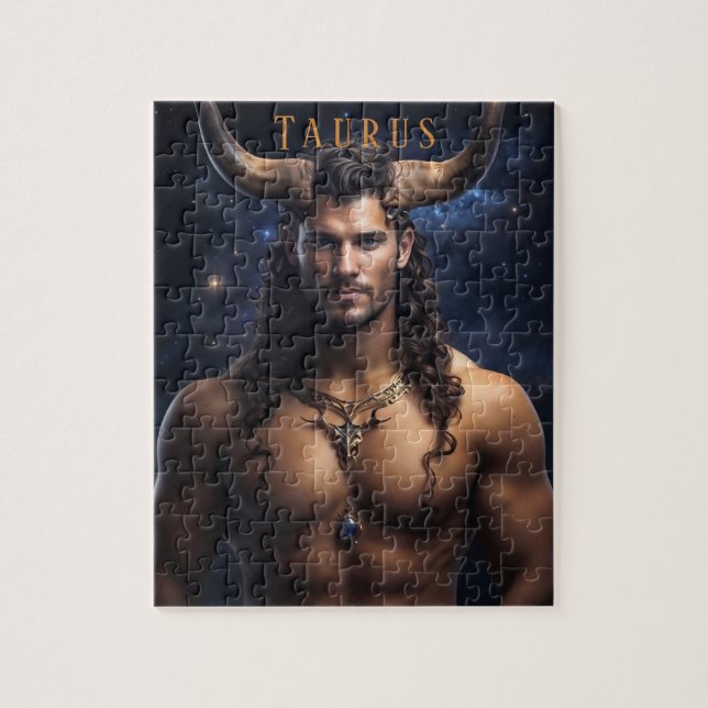 Taurus Male Jigasw Puzzle (Vertikal)