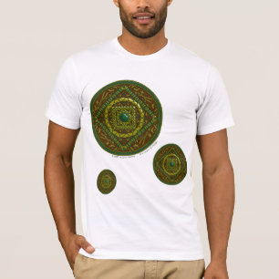 Taurus Mandala Herren Leichtes Hemd T-Shirt