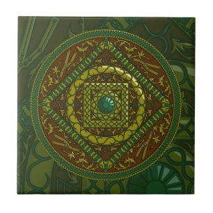 Taurus Mandala Tile Fliese