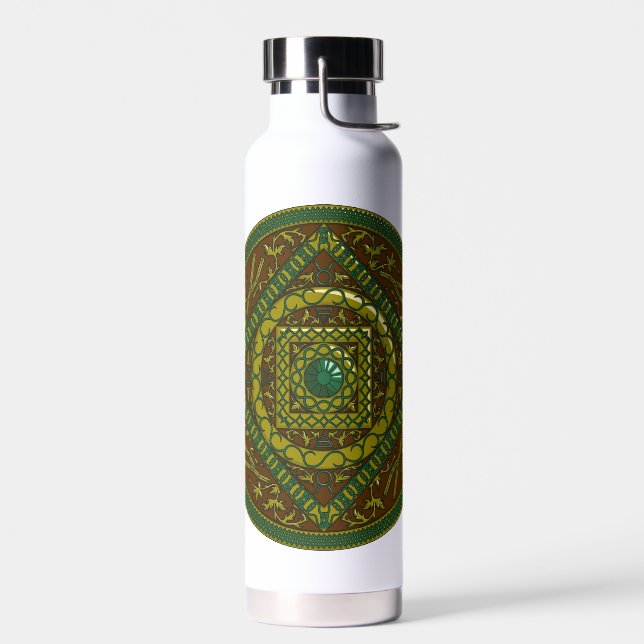 Taurus Mandala Trinkflasche (Links)