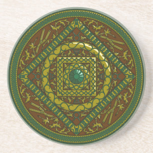 Taurus Mandala Untersetzer