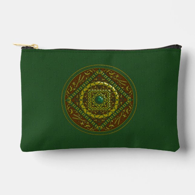 Taurus Mandala Zubehörtasche (Vorderseite)