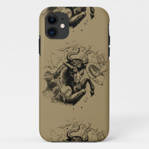 Taurus Map by Hevelius circa 1690 Case-Mate iPhone Hülle
