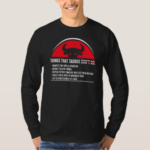 Taurus Merchandise Season Zodiac Sign Astrographis T-Shirt