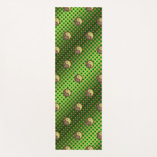 Taurus & Metal Dragon Yogamatte (Vorderseite)